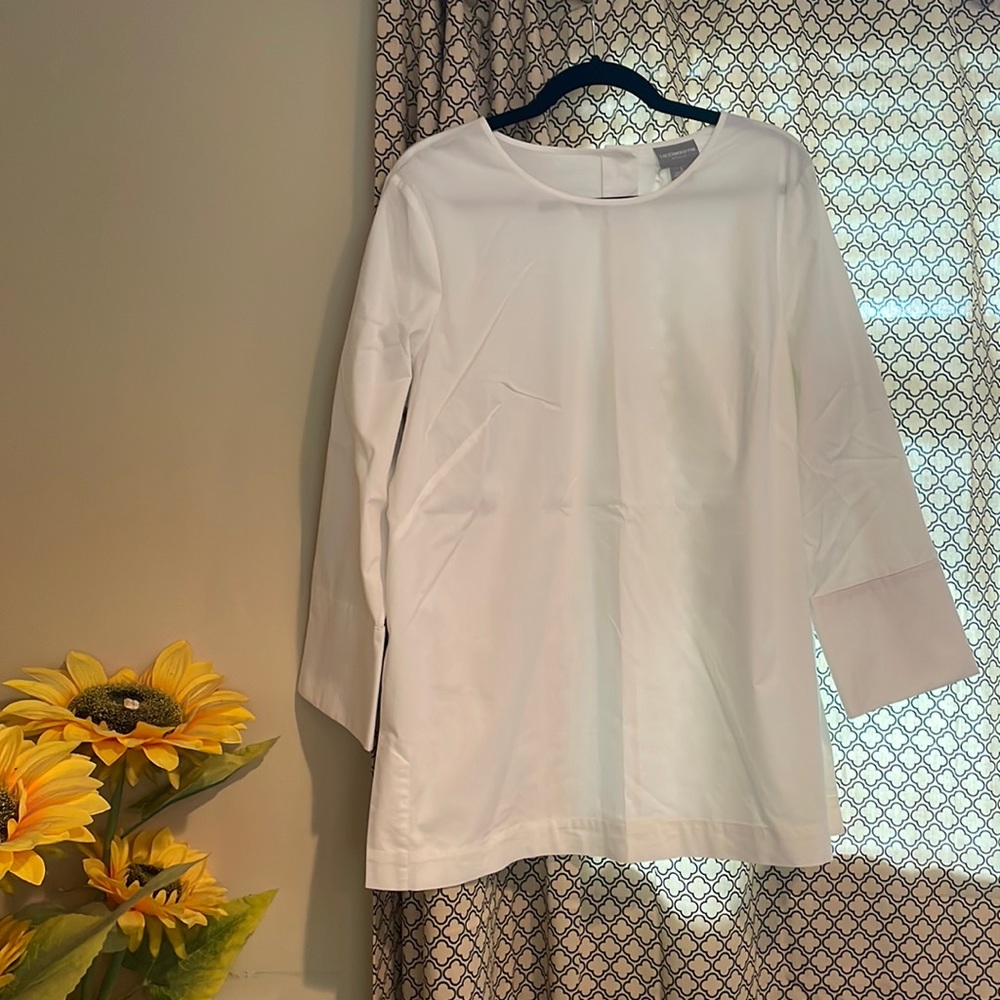 Liz Claiborne white tunic